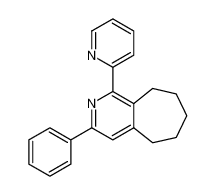 3-phenyl-1-pyridin-2-yl-6,7,8,9-tetrahydro-5H-cyclohepta[c]pyridine 692729-82-1