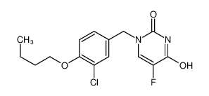 67473-59-0 structure, C15H16ClFN2O3