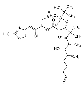 187283-48-3 structure, C34H57NO5SSi