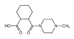 2-(4-methylpiperazine-1-carbonyl)cyclohexane-1-carboxylic acid 331947-27-4