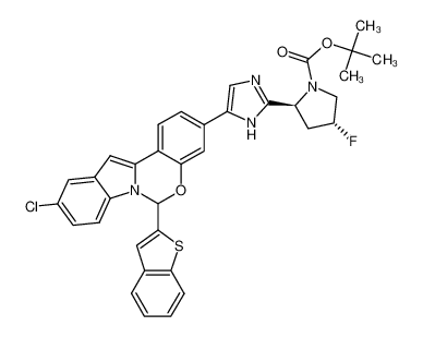 1369595-78-7 structure, C35H30ClFN4O3S