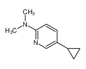 5-cyclopropyl-N,N-dimethylpyridin-2-amine 1245645-43-5