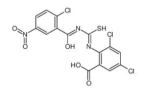 586392-92-9 structure, C15H8Cl3N3O5S