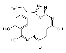 124841-00-5 structure, C17H21N5O3S