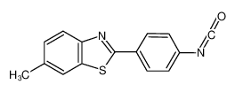 异氰酸4-(6-甲基-2-苯并噻唑基)苯酯