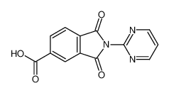 1,3-dioxo-2-pyrimidin-2-ylisoindole-5-carboxylic acid 328549-52-6