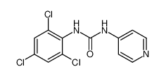 1-(4-吡啶基)-3-(2,4,6-三氯苯基)脲