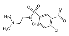 126813-39-6 structure, C11H16ClN3O4S