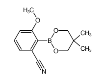 2-(5,5-dimethyl-1,3,2-dioxaborinan-2-yl)-3-methoxybenzonitrile 883898-97-3