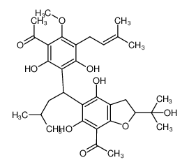 820975-62-0 structure, C32H42O9