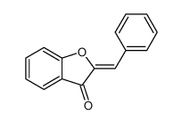 (2Z)-2-benzylidene-1-benzofuran-3-one