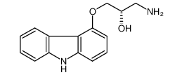 1-amino-3-(9H-carbazol-4-yloxy)propan-2-ol 143412-40-2