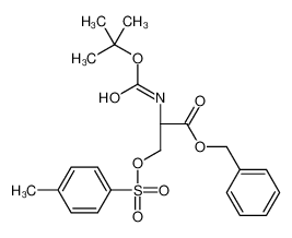 benzyl (2R)-3-(4-methylphenyl)sulfonyloxy-2-[(2-methylpropan-2-yl)oxycarbonylamino]propanoate 141527-79-9