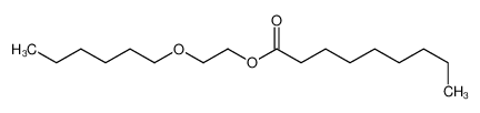 20207-34-5 2-hexoxyethyl nonanoate
