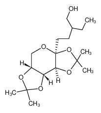 415685-03-9 1,2,3,4,5-pentadeoxy-3-C-hydroxymethyl-6,7:8,9-di-O-isopropylidene-β-D-gluco- and D-manno-dec-6-ulo-6,10-pyranose