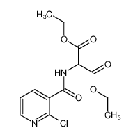 diethyl 2-[(2-chloropyridine-3-carbonyl)amino]propanedioate 219793-85-8