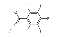 58521-27-0 spectrum, potassium 2,3,4,5,6-pentafluorobenzoate