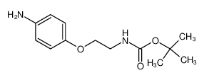 tert-butyl N-[2-(4-aminophenoxy)ethyl]carbamate 159184-15-3