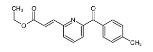 87848-98-4 ethyl 3-[6-(4-methylbenzoyl)pyridin-2-yl]prop-2-enoate