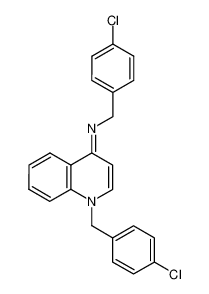 (4-chlorobenzyl)-[1-(4-chlorobenzyl)-1H-quinolin-4-ylidene]amine 1026775-31-4