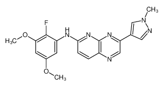 1431873-03-8 structure, C19H17FN6O2