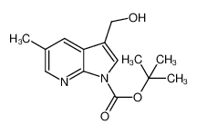 3-(羟基甲基)-5-甲基-1H-吡咯并[2,3-b]吡啶-1-羧酸叔丁酯