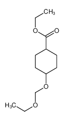 ethyl 4-(ethoxymethoxy)cyclohexane-1-carboxylate 647013-27-2