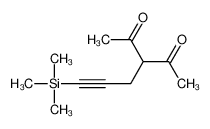 63366-95-0 3-(3-trimethylsilylprop-2-ynyl)pentane-2,4-dione