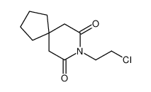 8-(2-Chloroethyl)-8-azaspiro[4.5]decane-7,9-dione 21098-05-5