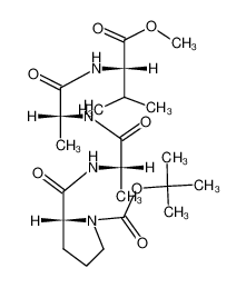 105554-34-5 structure, C22H38N4O7