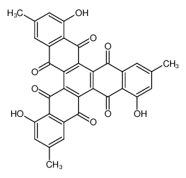 29482-75-5 structure, C33H18O9