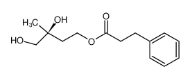 327620-52-0 spectrum, 3-phenylpropionic acid (3S)-3,4-dihydroxy-3-methylbutyl ester