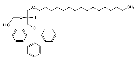 116149-99-6 spectrum, 1-hexadecyl-2-ethyl-3-(triphenylmethyl)-sn--glycerol