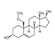 (3S,8R,9S,10S,13S,14S,17S)-10-(methoxymethyl)-13-methyl-2,3,4,7,8,9,10,11,12,13,14,15,16,17-tetradecahydro-1H-cyclopenta[a]phenanthrene-3,17-diol