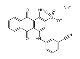 6424-87-9 structure, C21H12N3NaO5S