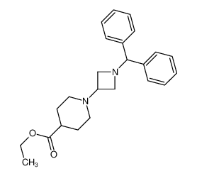 1-[1-(二苯基甲基)-3-氮杂啶]-4-哌啶羧酸乙酯