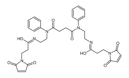 Succinyl Bis[(phenylimino)-2,1-ethanediyl]bis(3-maleimidopropanamide) 1346602-61-6