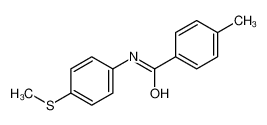 607361-29-5 4-methyl-N-(4-methylsulfanylphenyl)benzamide