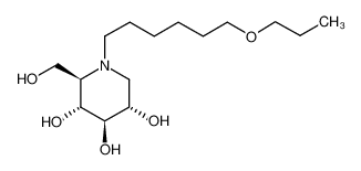 2-(羟基甲基)-1-(6-丙氧基己基)-3,4,5-哌啶三醇