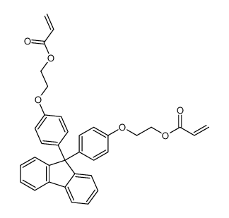 (((9H-Fluorene-9,9-diyl)bis(4,1-phenylene))bis(oxy))bis(ethane-2,1-diyl) diacrylate 161182-73-6