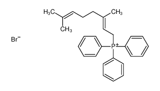 41273-34-1 spectrum, 3,7-dimethylocta-2,6-dienyl(triphenyl)phosphanium,bromide