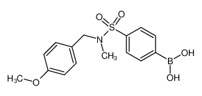 (4-(N-(4-Methoxybenzyl)-N-methylsulfamoyl)phenyl)boronic acid 913835-54-8