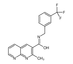 388565-50-2 structure, C18H14F3N3O