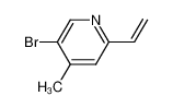 5-bromo-4-methyl-2-vinyl-pyridine 1122090-37-2