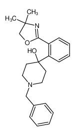 54595-99-2 spectrum, 1-benzyl-4-(2-(4,4-dimethyl-4,5-dihydrooxazol-2-yl)phenyl)piperidin-4-ol