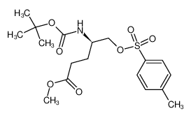 146398-09-6 structure, C18H27NO7S