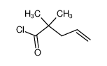 2,2-dimethyl-4-pentenoic acid chloride 39482-46-7