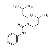56438-21-2 N,N-二(3-甲基丁基)-N'-苯基硫脲