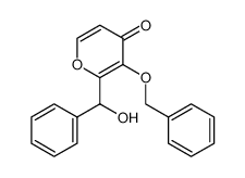 3-benzyloxy-2-(hydroxy-phenyl-methyl)-pyran-4-one 189564-34-9