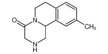 10-methyl-1,2,3,6,7,11b-hexahydropyrazino[2,1-a]isoquinolin-4-one 1082871-84-8